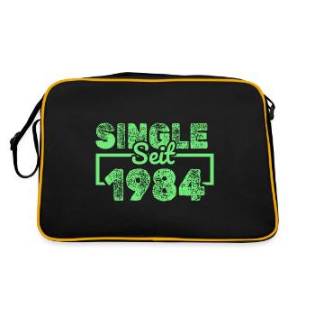 Single, 1984 - Sac Retro - noir/or - Dos