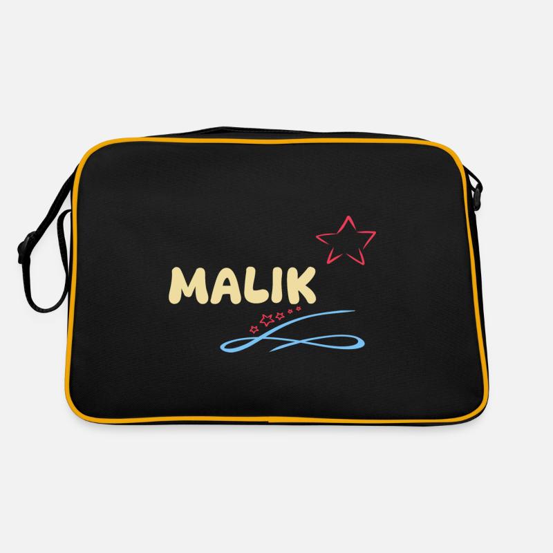 Cadeau pour Malik Sac Retro