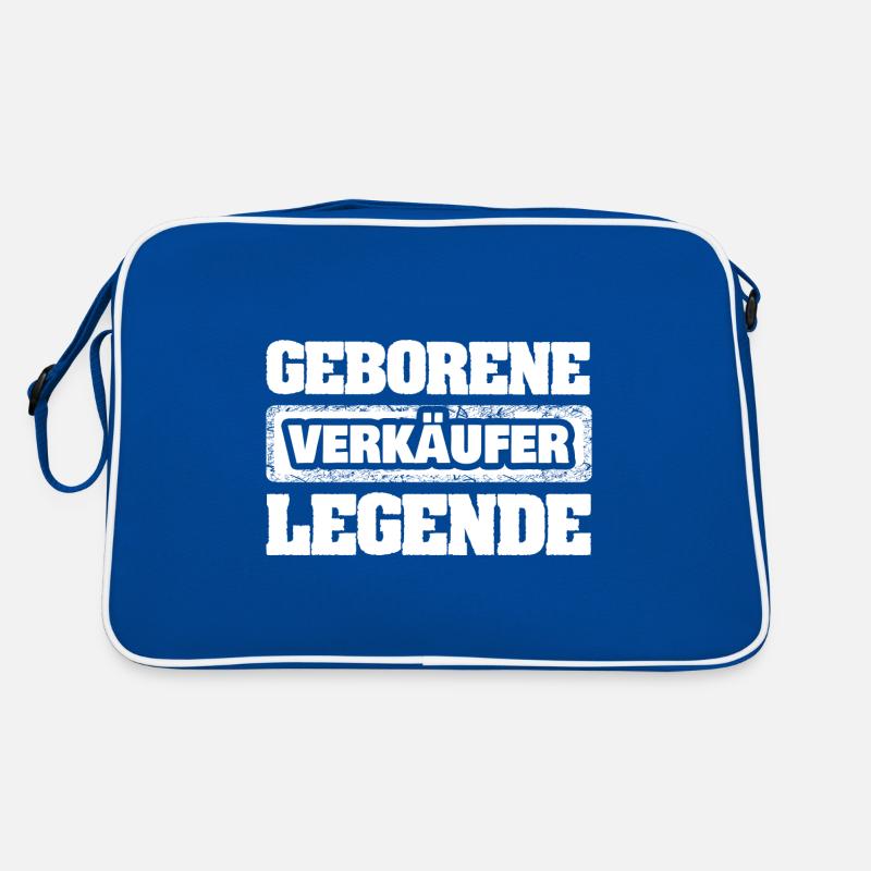 Beruf Verkäufer Retro Tasche