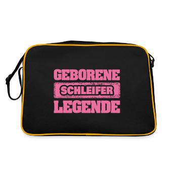 Profession : Broyeur - Sac Retro - noir/or - Dos