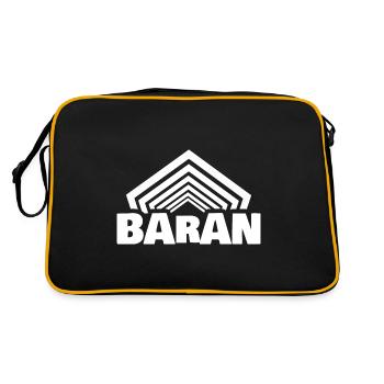 Baran comme prénom - Sac Retro - noir/or - Dos