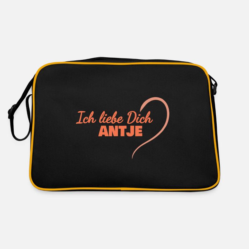 Gift for Antje Retro Bag