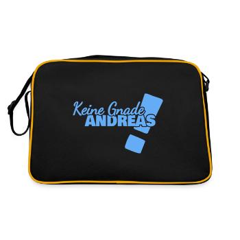 Andreas as Lustig - Retro Bag - black/gold - Back
