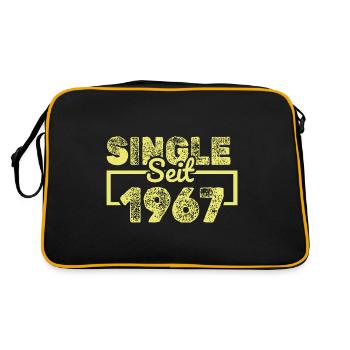 seit 1967 - Retro Tasche - Schwarz/Gold - Hinten