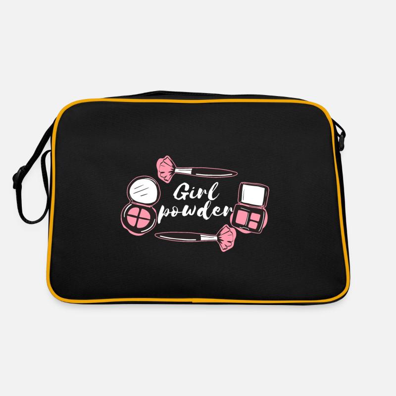 Mädchen Make-up Retro Tasche