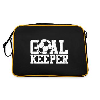 Soccer - Goal Keeper - Retro Bag - black/gold - Back