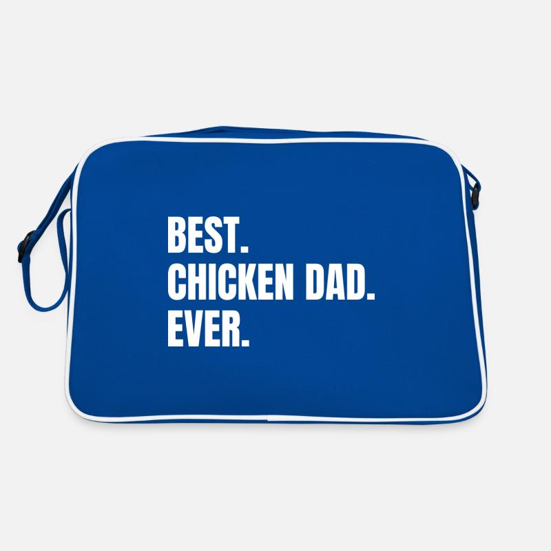 Best Chicken Dad Retro Tasche