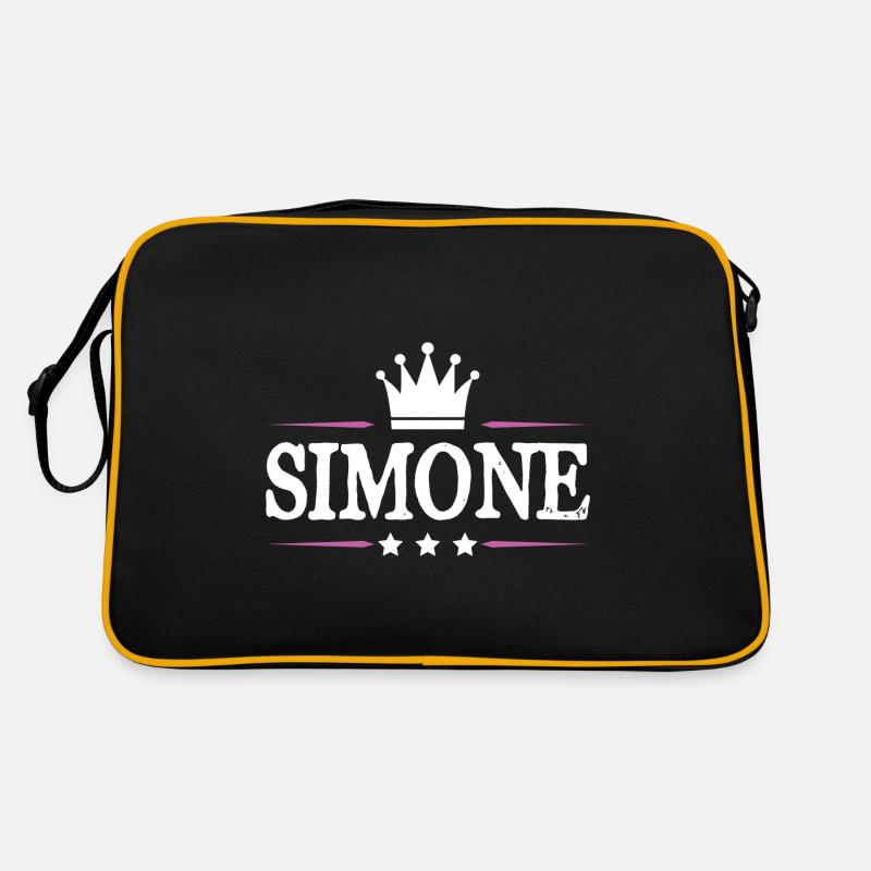 Simone - Sac Retro - noir/or