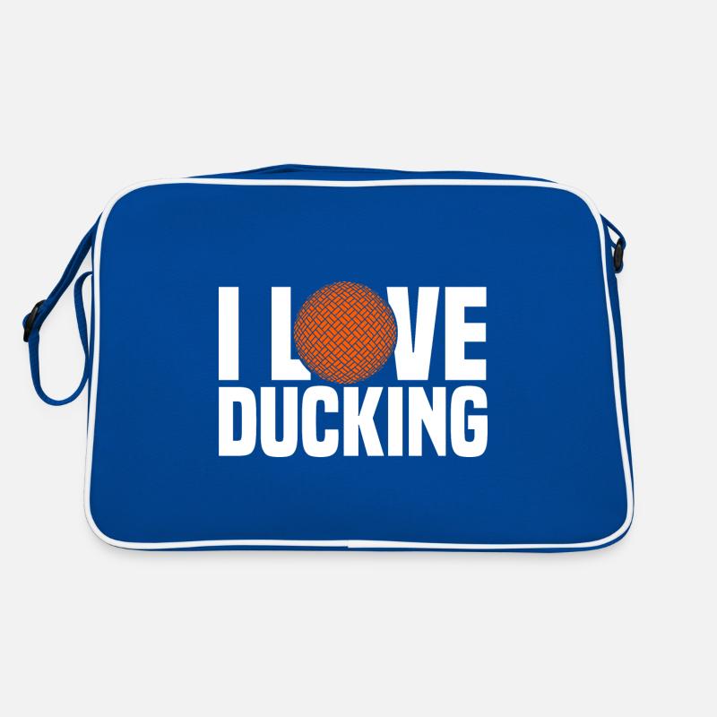 I Love Ducking Retro Bag