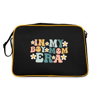 Dans l’annonce de mon garçon de l’ère de la mère Baby Boy - Sac Retro - noir/or - Dos