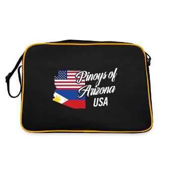 Les Philippins de l’Arizona conçoivent pour Proud Fil-Ams - Sac Retro - noir/or - Dos