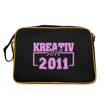 Creative 2011 - Retro Bag - black/gold - Back