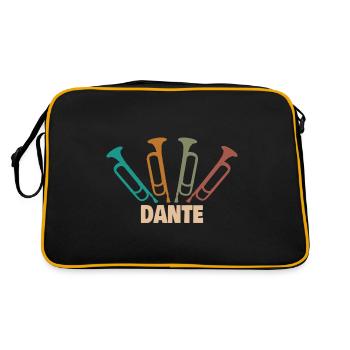 Cadeau pour Dante - Sac Retro - noir/or - Dos
