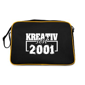 2001 - Retro Bag - black/gold - Back