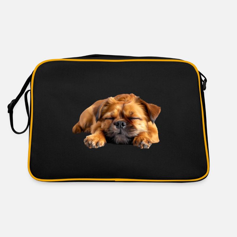 Brussels Griffon Retro Tasche