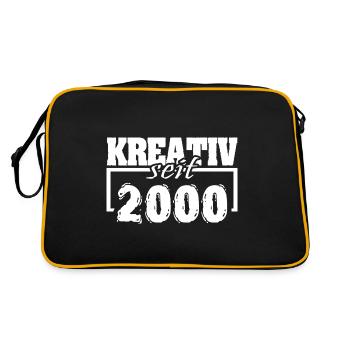Actrice 2000 - Sac Retro - noir/or - Dos