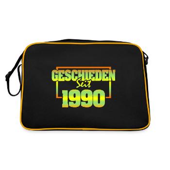 1990 - Retro Bag - black/gold - Back