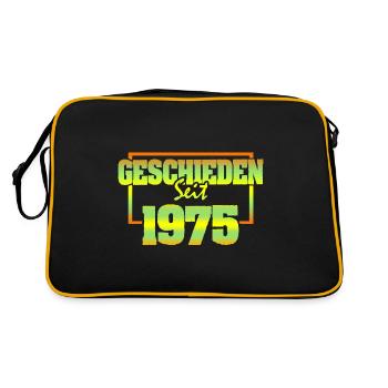 1975 - Retro Bag - black/gold - Back