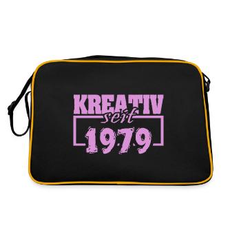 1979 - Retro Bag - black/gold - Back
