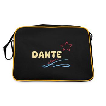 Cadeau Dante - Sac Retro - noir/or - Dos