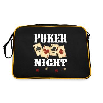 Soirée poker - Sac Retro - noir/or - Dos