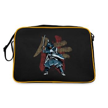 samouraï - Sac Retro - noir/or - Dos