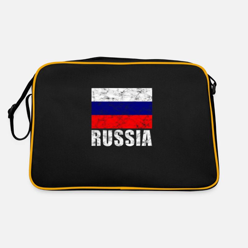 Drapeau russe Sac Retro