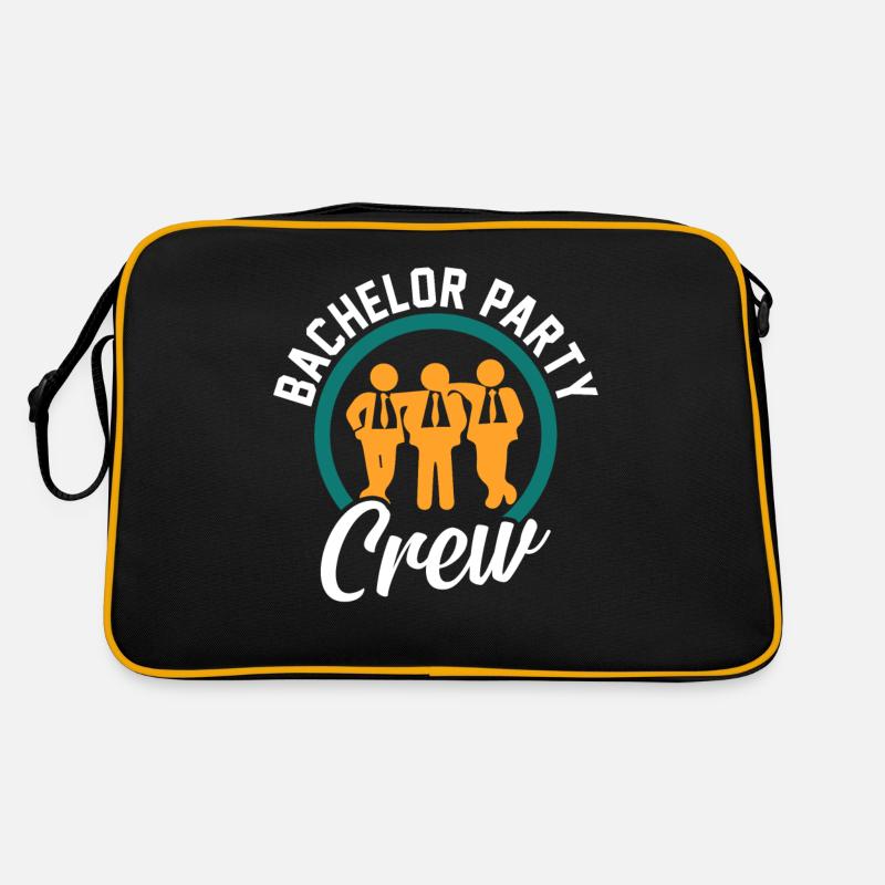 Bachelor Party Bridegroom Marry Celebrate Retro Bag