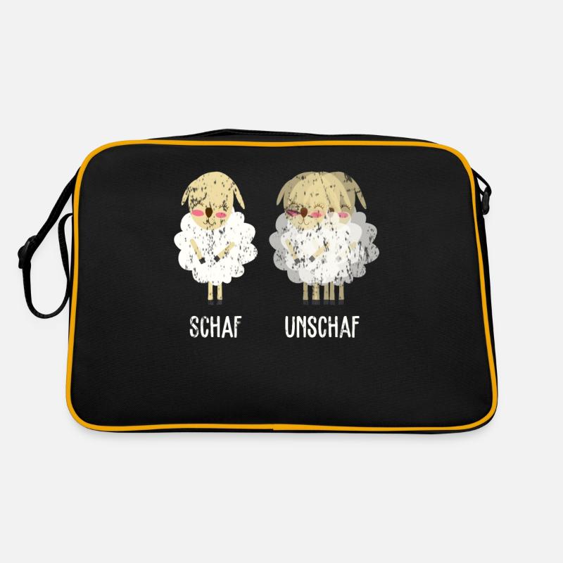 Schaf Unschaf retro Retro Tasche