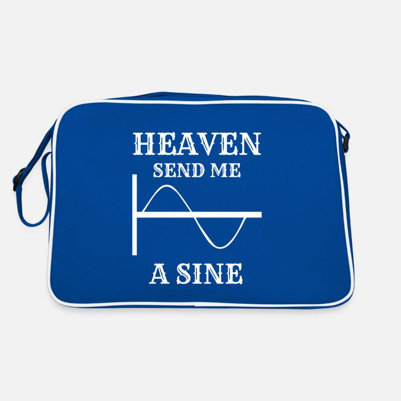 Ciel envoie Sinus Funny math amant de physique Sac Retro