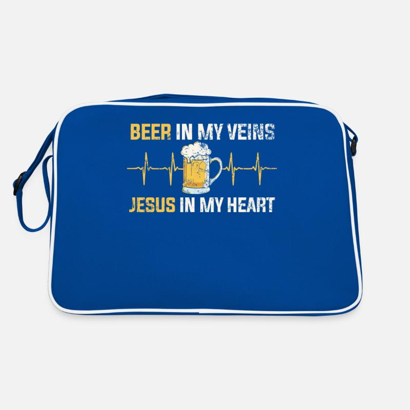 Battement de coeur de Beer Jesus Sac Retro