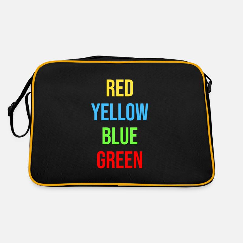 Psychology Stroop Effect Gift Idea Retro Bag