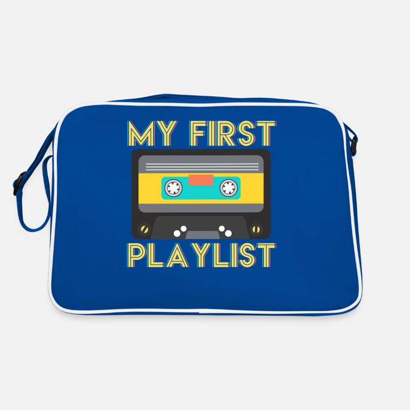 80s 90s Cassette Tape Retro Bag