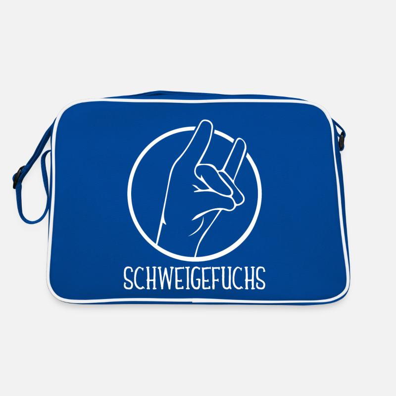 Teacher Schweigefuchs Retro Bag