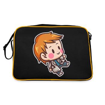 Doctor doctor hospital medicine plaster gift - Retro Bag - black/gold - Back