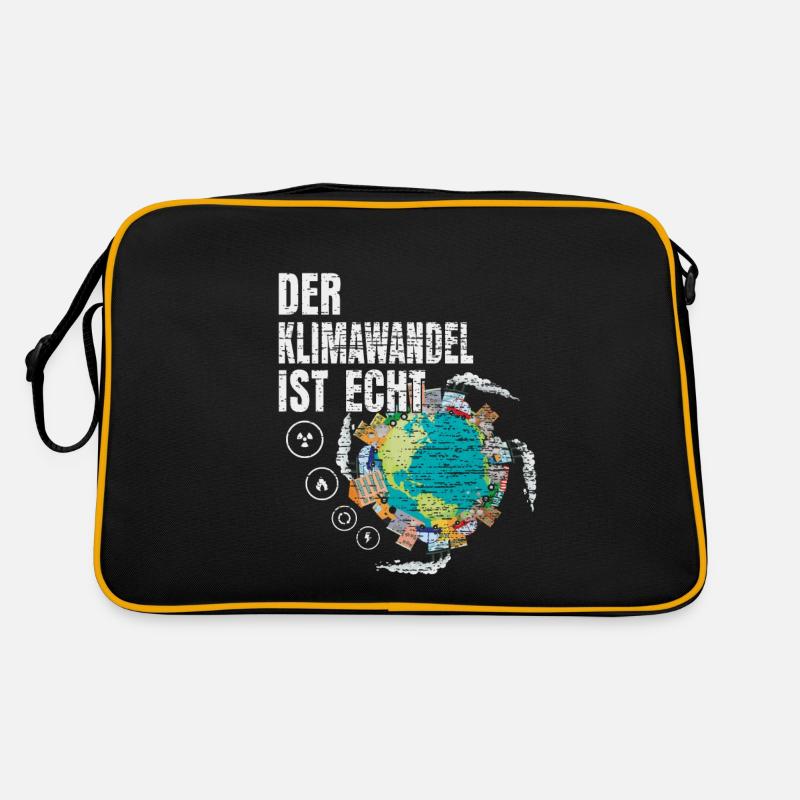 Umweltschutz Retro Tasche