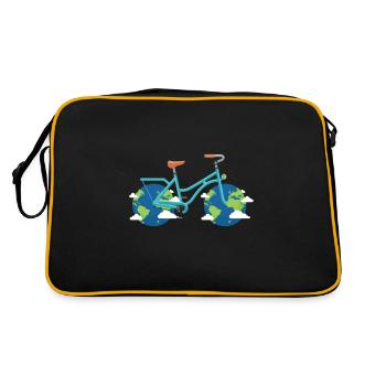 Protection du climat - Sac Retro - noir/or - Dos
