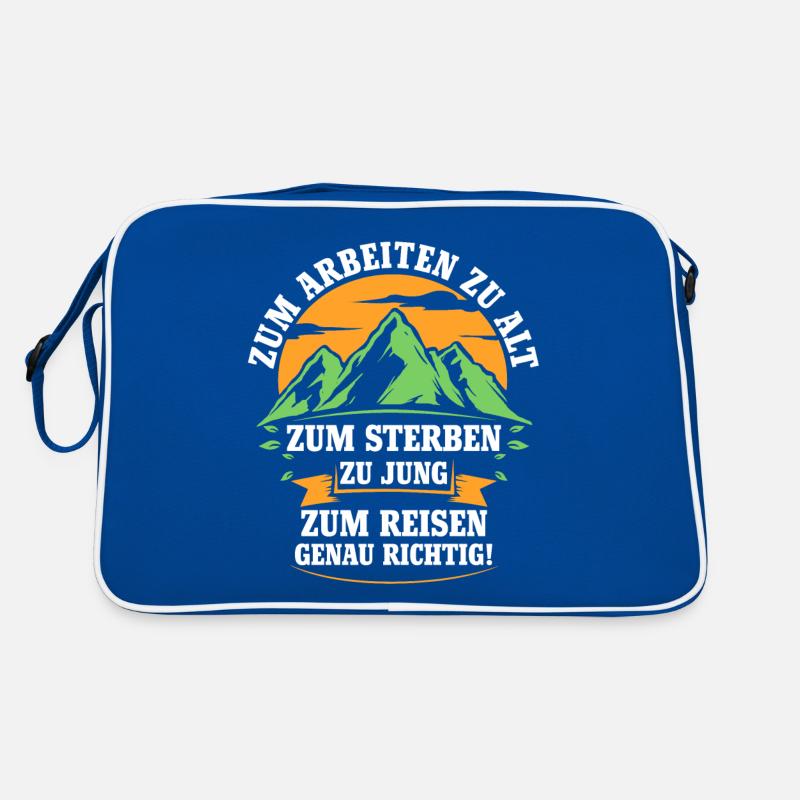 Camping Reise Retro Tasche