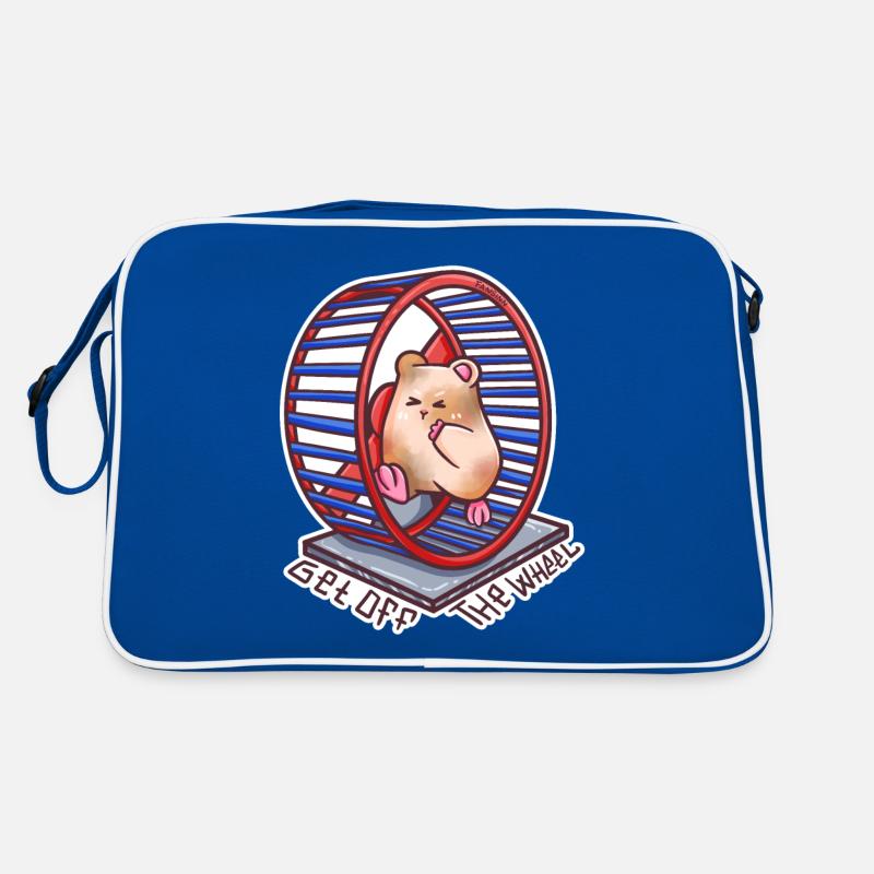 Métaphore de roue de hamster roue courante Sac Retro