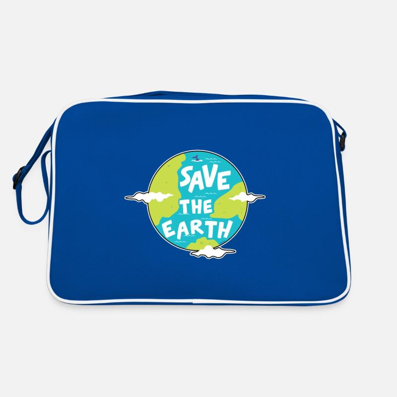 Climate Change Save The Earth Environmental Protection Gift Retro Bag