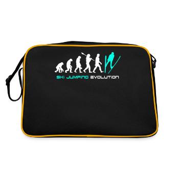 Ski Jumping Evolution - Retro Bag - black/gold - Back