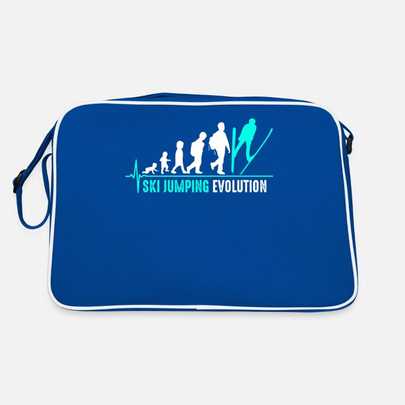 Ski Jumping Evolution Birth Retro Bag