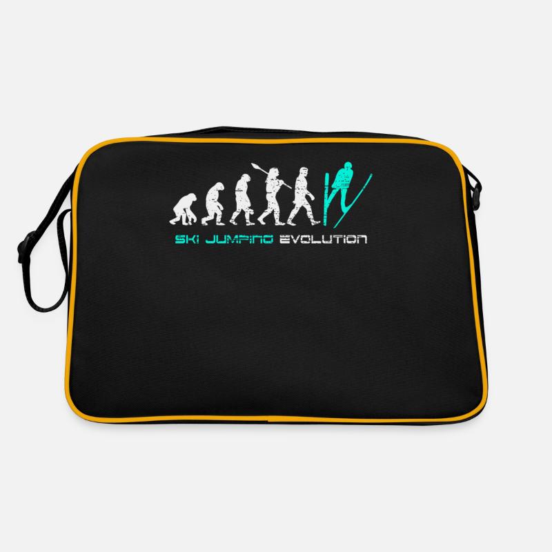 Saut à ski Evolution Cadeau Sac Retro