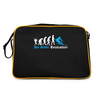 Alpine Skiing Evolution - Retro Bag - black/gold - Back