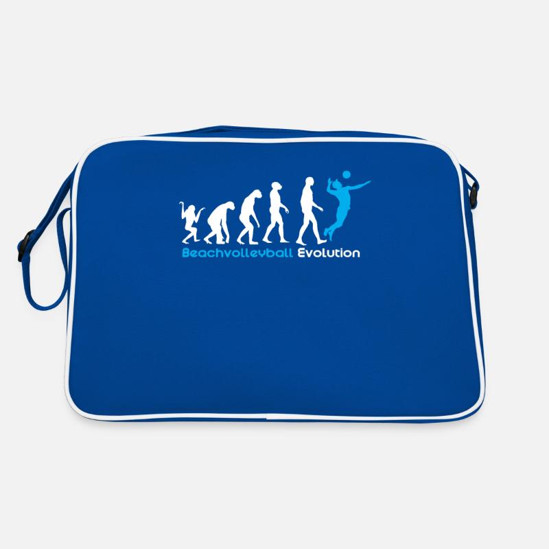 Beach volleyball evolution Retro Bag