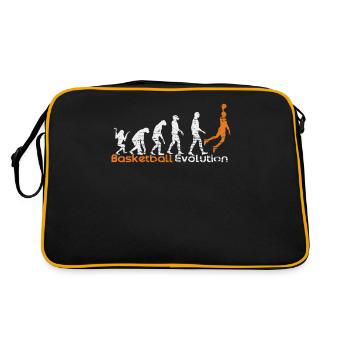 Basketball Evolution Sport Gift - Sac Retro - noir/or - Dos