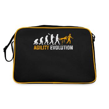 Agility Dog Sport Evolution Gift - Retro Bag - black/gold - Back