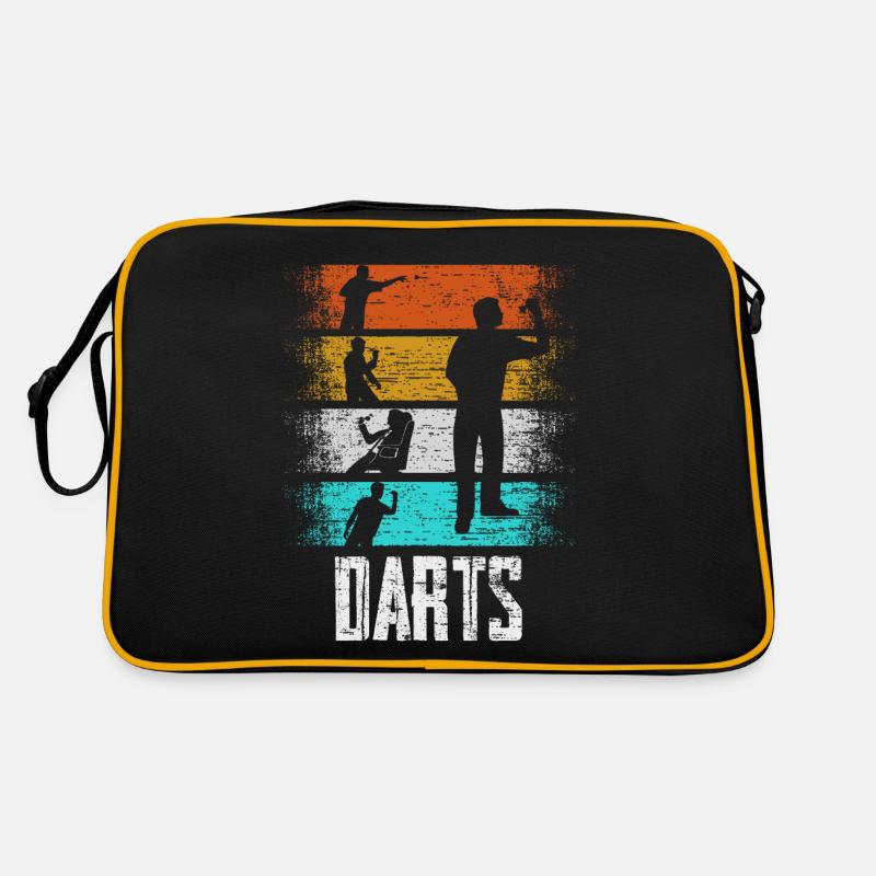 Darts Darts Player Retro Gift Retro Bag