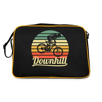 Downhill - Sac Retro - noir/or - Dos