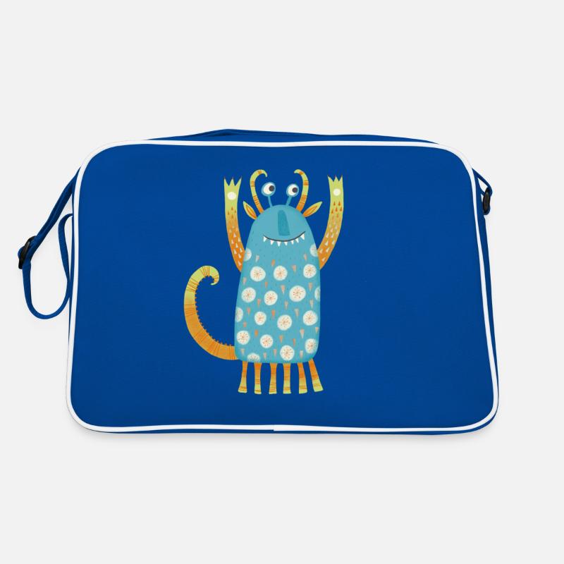 Monstres mignons Sac Retro
